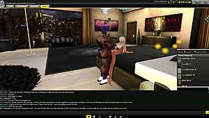 BBC Cuckold Slut Jeweljaxson Takes Monster Cock Creampie From Old Bull