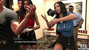 damn that horny milf in law school roleplay with big ass tits has me hooked on her sexy brunette curves