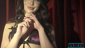 Ever wonder how petite jane wilde's magic trick strips her tiny tits bare for playboy?