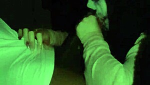 Masked Sloppy Wet Nasty Deepthroat Blowjob Wife Action