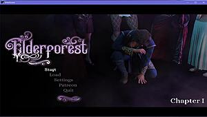 In elderforest game she teases through domination fantasy in the forest with femdom and maledom play.