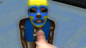 you ever seen bad bitches in masks getting banged everywhere like this?
