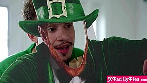 Braylin Bailey pranks stepbro but BIG COCK gets STUCK