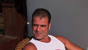 I'm milf Lea Lazur takin tons of cocks in hot sun!