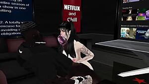 Monster BBC Hardfucks Big Ass Slut IMVU