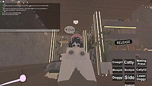 roblox whore gets bent over assfucked by big cock after deepthroat