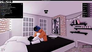 I Fuck Prostitute Hard in Roblox Game