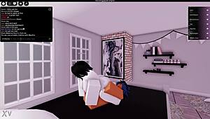 I Fuck Prostitute Hard in Roblox Game