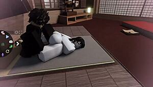 Cheating Slut Bent Over and Pounded Rough in Steamy Hot Spring