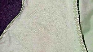 Hey! Found Step Daughter's Dirty Panties and Bras in the Garbage Can!