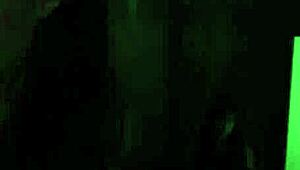 Goth femdoms gag him deep!