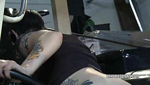 Karlie licks Cadence's pussy till redhead girlfriend cums hard