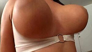 big tit brunette loves assfucking to mouth then facial cum swallow?