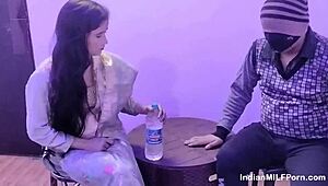 A skinny indian milf bhabhi reunites with ex-boyfriend for hotel sex romp.