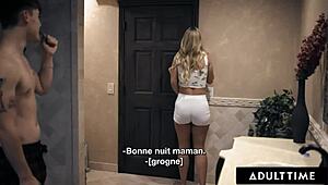 rachael cavalli the hot milf bends over without glasses and accidentally takes stepson's rough doggystyle deepthroat pounding french subs