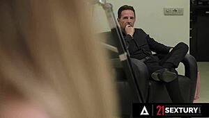 blonde alexa flexy feels every emotion from two monster cocks dp