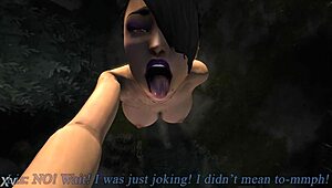 Giantess Lulu Gulps Down Liz Bobby Mackolatoo Whole!!