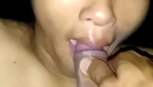 Student's intense blowjob craves tight pussy creampie