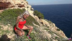 i picked up nympho sophie logan fit german milf w abs n tattoos fer public fuck