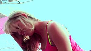 oh god, nikki hearts and jessa rhodes licking shaved pussies by the pool feels so intense