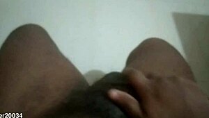 young mallu boy strokes his massive black cock so hot 🔥🍆💦