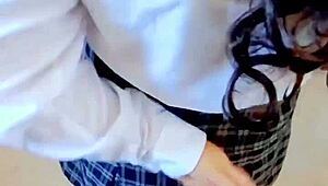 damn, this mexican schoolgirl gets surprised fucked hard by masked guy in her room