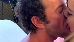 Candid POV FFM Threesome Blonde College Babes Flashing Pussy