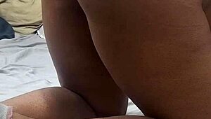 Colombian Student Never Noticed Me Filming Her Huge Ass Anal Pounding
