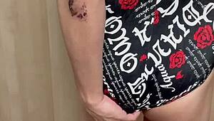 i'm in swimsuit gettin anal trained nipples pierced huge ass slave