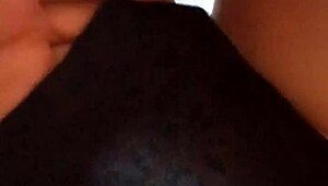 Holy shit! Curvy fat mature amateur slips lingerie revealing bushy pussy!