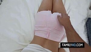 asian stepdaughter kimora quin learns rough sex from stepdad's monster cock 🔥