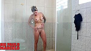 curvy latina milf neighbor hairy pussy big tits rides huge cock dirty lingerie fetish