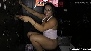 so you think a fit girl can't handle gloryhole cum loads right??