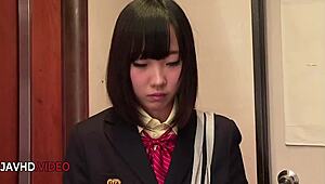 rin aoki's oral passion builds to explosive climax