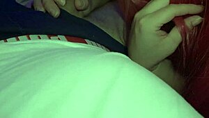 stepmom spreads juicy pussy for son's hard anal creampie twice