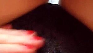 Holy shit! Curvy fat mature amateur slips lingerie revealing bushy pussy!
