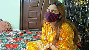 stepbro cums on my huge natural tits after i shake ass in bed?