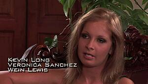 Wanna watch this dirty secretary take mmf threesome cock riding?