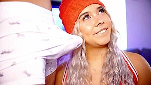 valentina's colombian throat begs daily for massive dick gagging as she chokes on huge cocks