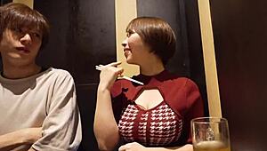 Part 1 Busty Japanese Tutor with Massive Tits Gets Fucked by Student