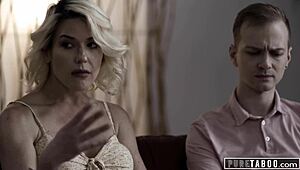 Spineless Cuck Watches Milf Wife Pound StepSon Doggy Bent Over