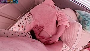 stepsiblings fool around with taboo doggystyle cumshot before halloween treats