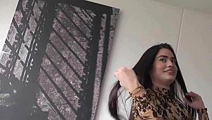 Big ass Colombian teen railed hard during fake amateur casting domination