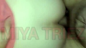 miyatriez films his cheating whore housewife's big tits bouncing for cuckold