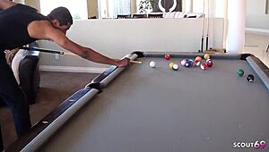 petite ember james chats intimately before stranger's big black cock ravages her tight pussy