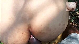 Desi Village Husband Wife Hard Outdoor Fuck with Ass Licking Creampie and Deepthroat at Wedding Ranch