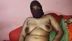 Big Ass Indian Stepmom's Unexpected Creampie Fuck from Horny Stepson Huge Natural Tits Pounding