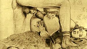 WOW Top TWENTY Vintage Erotic Drawings That Expose Raw Nude Lust!