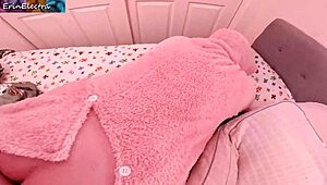 stepsiblings fool around with taboo doggystyle cumshot before halloween treats