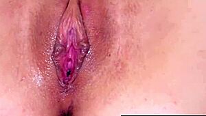 bbc crew gangbangs Sage Hunter bending her over for creampie fills and rough doggystyle